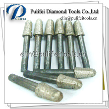 Granite Stone Carving Tools Abrasive Burr Bits Sintered Diamond Burr